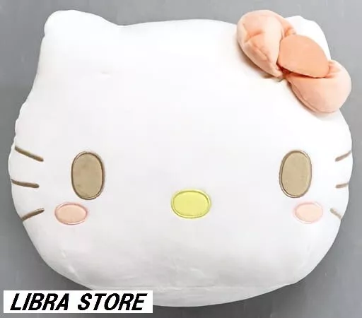 Rare Hello Kitty Moelleux Visage Coussin Pastel Couleur vol.5 De Japon