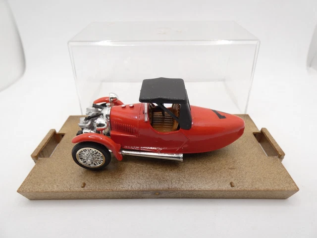 Miniature Brumm 1/43 – Morgan MX-4 Super Sport 1935 – Jaune – Modèle De Collection