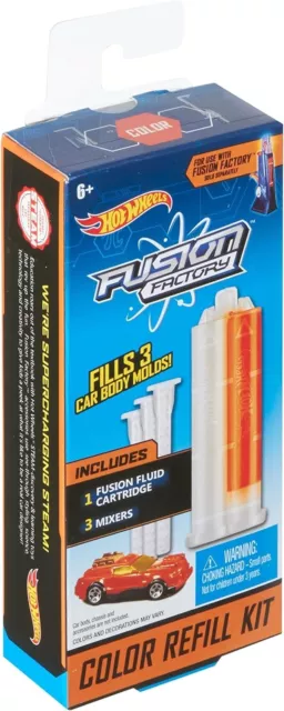 *ONLY 2 LEFT* Hot Wheels Fusion Factory Color Refill Kit, Orange *FREE SHIPPING*