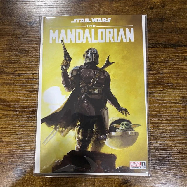Star Wars The Mandalorian #1 * Nm+ * Clayton Crain Exclusive Trade Variant A 🔥