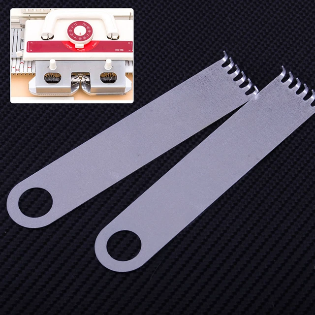 2 uds garra de talón peine de tope peine colgante máquinas de tejer garra Weight Hanger nuevo