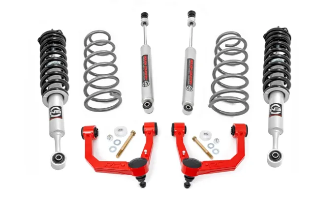 Rough Country 3" Suspension Lift Kit for 2010-2023 Toyota 4Runner 4WD - 76632RED