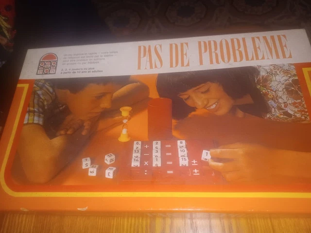 Jeu De Société Vintage "Pas De Problème" - Marque Schmidt - Occasion