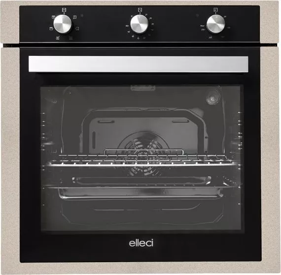 Elleci FGSP60251NS Plano Four Électrique Encastré Granitek 78LT Avoine Classe A