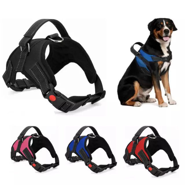Dog Harness No Pull Small (Puppy) Medium Large XL Anti Pull Dogs Pets Harnesses