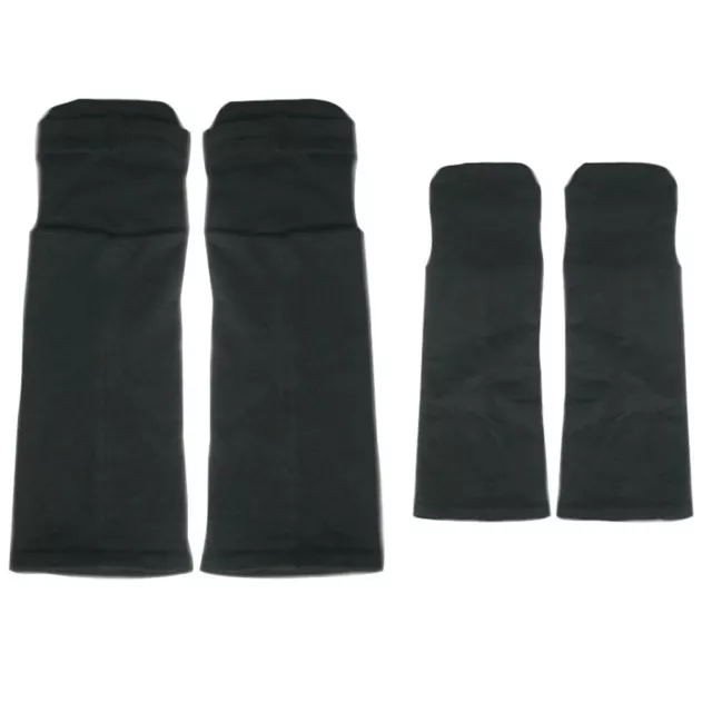 Halloween Party Cosplay Costume Accessory Ninja Shinobi Black Gauntlets