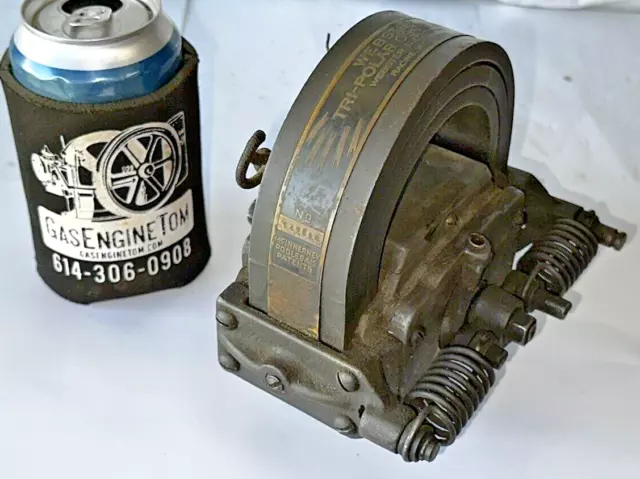 HOT WEBSTER L Low Tension Pot Metal Magneto Hit Miss Engine Serial No. 642014