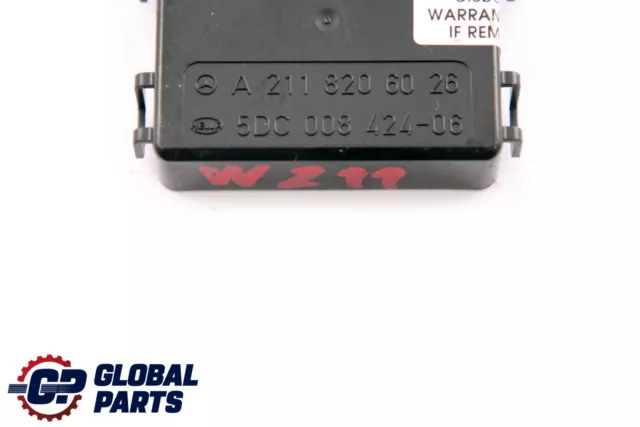 Módulo de unidad de control de sensor de lluvia y luz Mercedes W211 ECU A2118206026 2