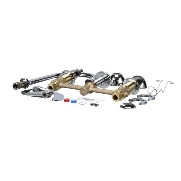 T&S Brass Medical Faucet, 8 Centers, Swivel/Rigid Gn, Non-S B-2866-05 - Free