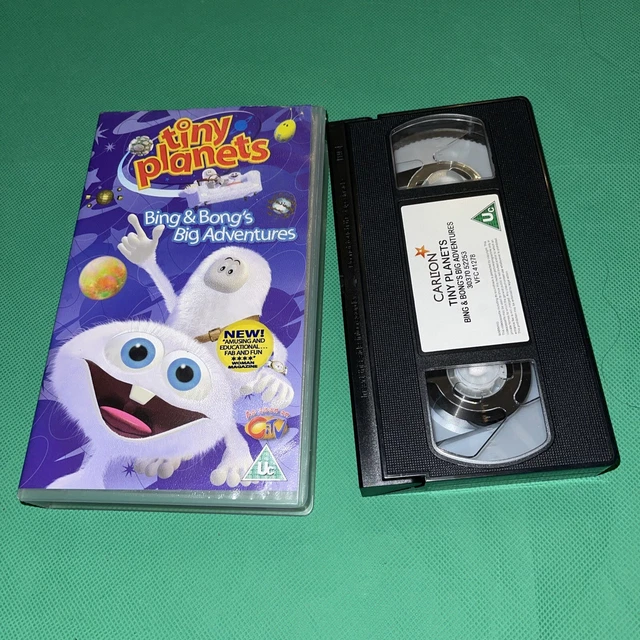 TINY PLANETS VHS Video Bing And Bongs Big Adventures Citv Children’s ...