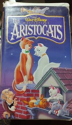 The Aristocats (VHS, 1996) Walt Disney Masterpiece Collection PLAYS
