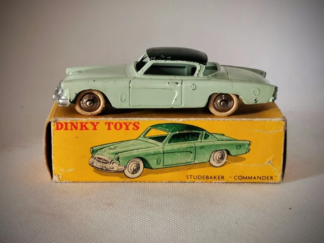DINKY TOYS réf.24Y STUDBAKER Commander verte avec boite 1/43 France vers 1960