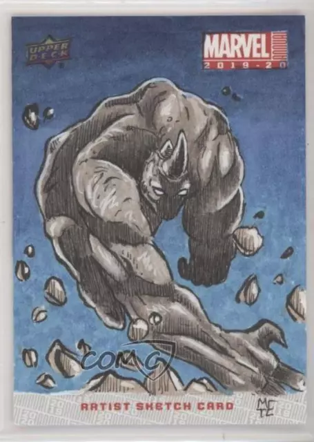2019-20 Upper Deck Marvel Annual Sketch Cards 1/1 Metehan Erbil Auto 07yb