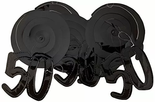 Beistle 57596-5050 Whirls Party Decor, 3-Feet, 5-Pack 2