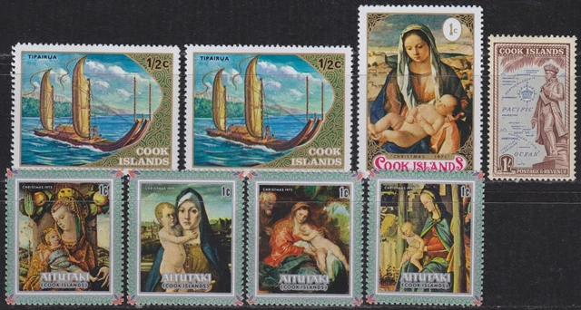 Cook Islands, Aitutaki, 10, 1949-1973 */**