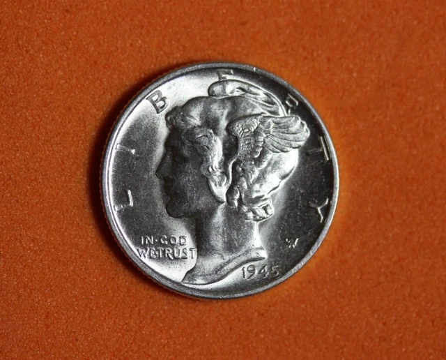 1945-D Mercury One Dime #P11613