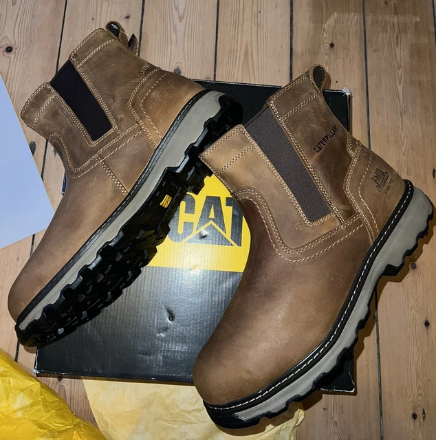 CAT PELTON STEEL Toe Work Boot UK12 Wide RRP £125 £89.00 PicClick UK
