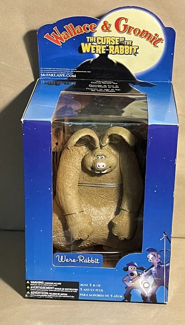RARE WALLACE & Gromit Curse Of The Were Rabbit Figure. Were-Rabbit ...