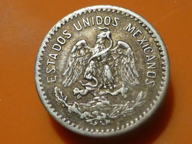 Mexique - 10 Centavos (Argent) - 1909 - Rare & Qualite Ttb !