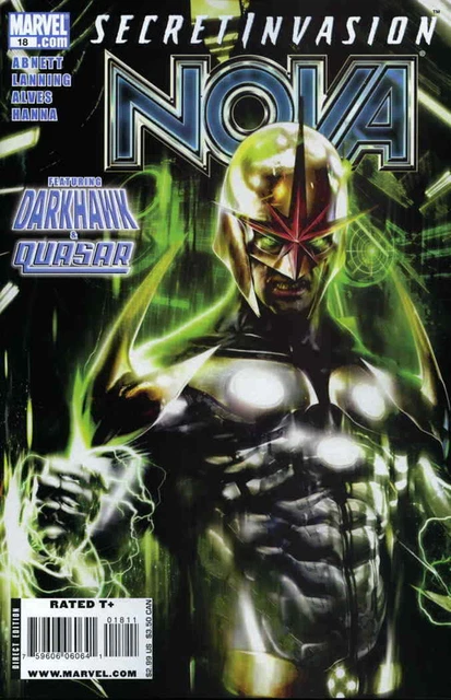 Nova (4th Series) #18 FN; Marvel | Secret Invasion Darkhawk - we combine shippin