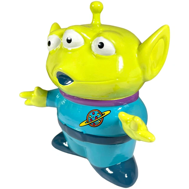DISNEY TOY STORY Pizza Alien Little Green Men Toy piggy bank w