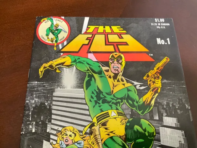 1983 THE FLY #1 Comic Book Red Circle Comics Group GC