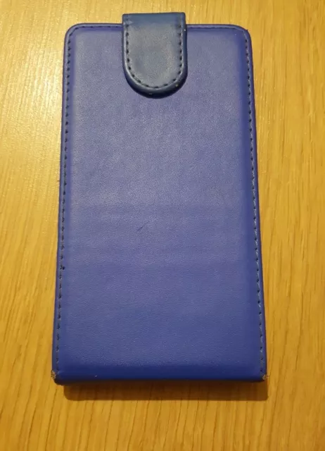 Étui à rabat Sony Xperia M2 - Bleu