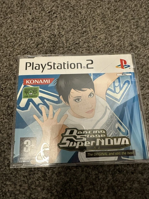 Dancing Stage SuperNOVA Sony PlayStation 2 2007  - Rare Promo Copy Mint Disc