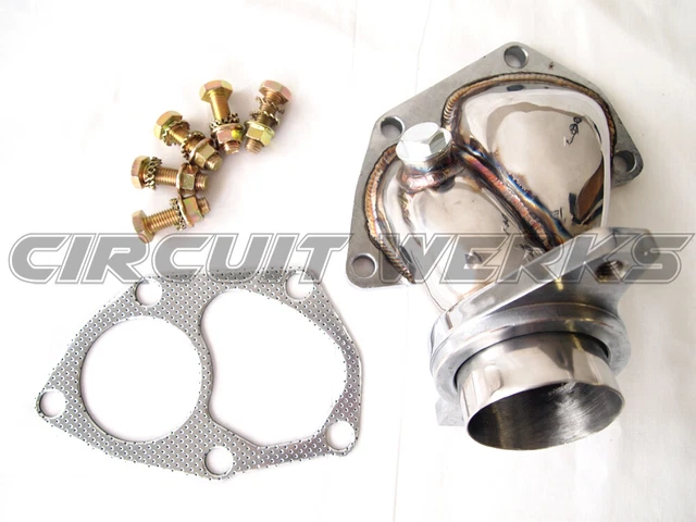 Mitsubishi Lancer Evolution EVO 8 9 Turbo Turbine Outlet Dump Pipe O2 Housing
