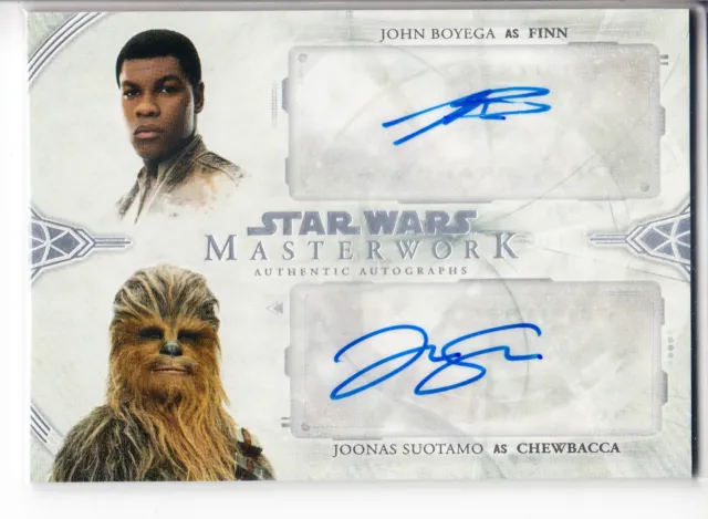 2018 Topps Star Wars Masterwork Autograph, Medallian, Stamp Cards You Pick