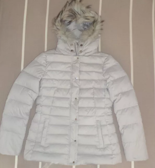DOUDOUNE DUVET DE 1.2.3. Capuche orne fourrure T. 36 NEUF prix d achat 189 EUR 94 00 PicClick FR
