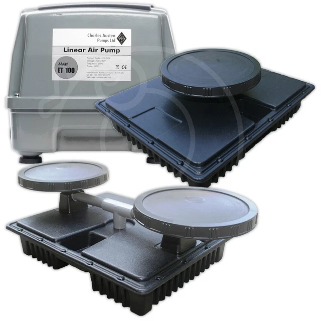 CHARLES AUSTEN AIR Pump & Diffuser Station Kits Water Oxygen Bubbles