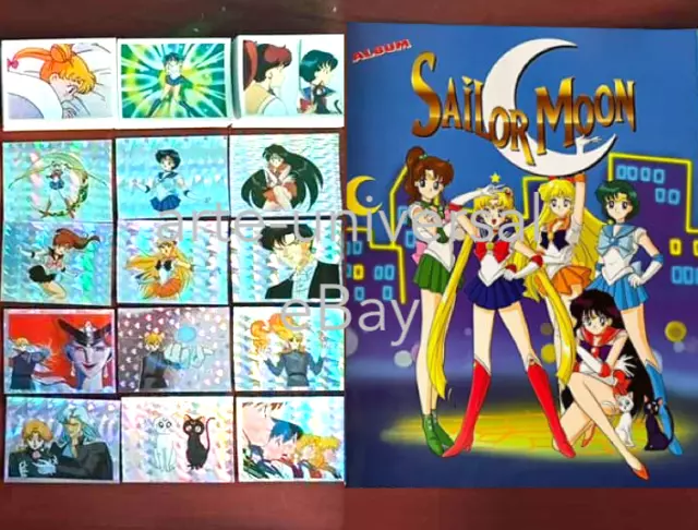 SAILOR MOON CRYSTAL 2 - Sticker Album Full Set 140/140 PERU 2022 Sailor  Jupiter