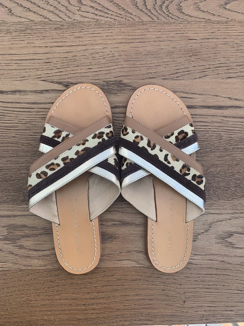 Mint velvet ellen on sale leopard flip flops