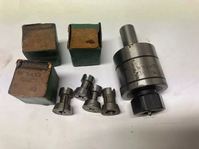 Hardinge Tt Tapping 5/8 " Heads W/ Collets