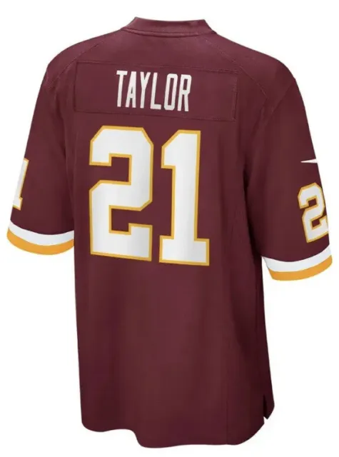 NFL Nike Sean Taylor Washington Redskins Stitched Mens #21 Large Maroon NWT