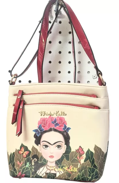 Authentic Frida Kahlo Crossbody Shoulder Bag Tote Purse Women NWT Authentic Frida Kahlo Crossbody Shoulder Bag Tote Purse Women NWT