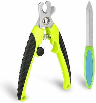 Dog Nail Clippers and Trimmer Professional Stainless Steel Pet Nail Grooming
