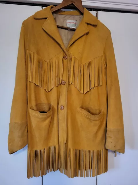 Deerskin Leather Fringe Jacket