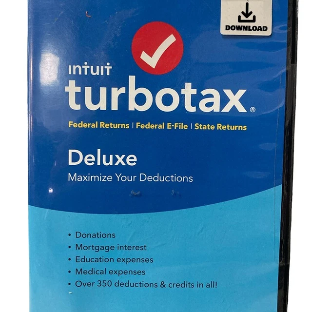 TurboTax Deluxe Business 2018 Tax Preparation Software for PC