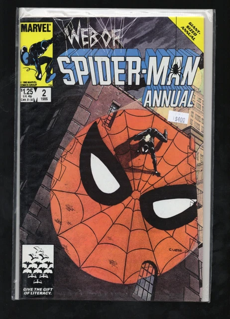 Web of Spider-Man Annual #2 Direct Market Edition  1986 Marvel