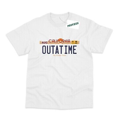 Outatime Licence Plate Inspired By Back To The Future T-Shirt