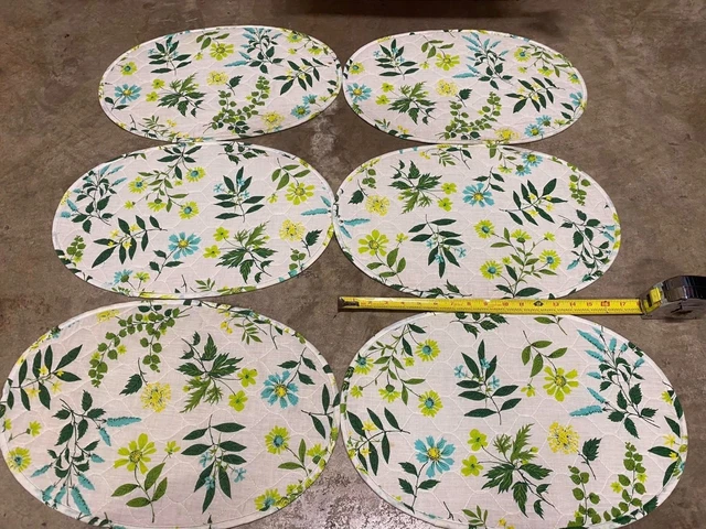 Lot of Vintage Cloth Table Placemats