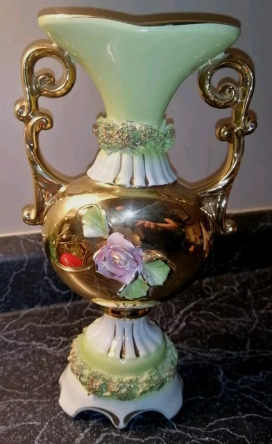 VTG 12 IN Sicas Sesto Fiorentino Made In Italy 202 Floral