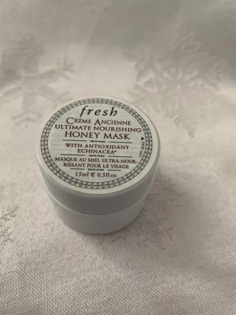 Fresh  Creme Ancienne  Ultimate Nourishing Honey Mask 15ml NWOB