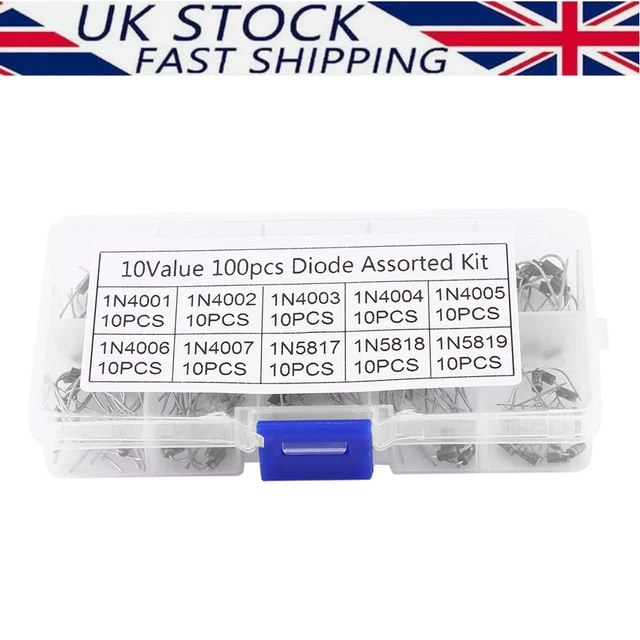 20-Piece SR540 Schottky Barrier Rectifier Diode - 5.0A SMD DO-214AA (SS54 Equivalent)