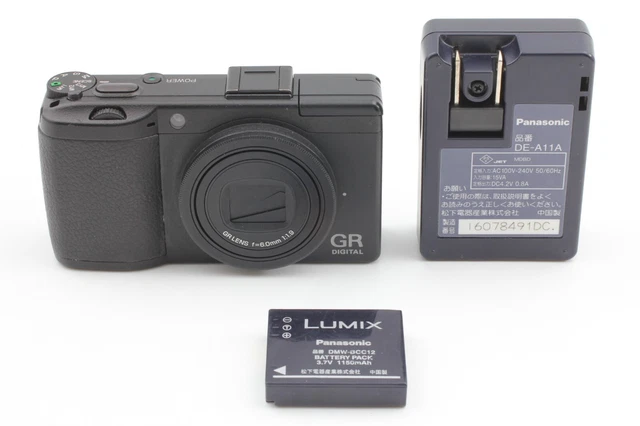 RARE [N MINT] Ricoh GR Digital III 10.0MP Digital Compact Camera From JAPAN #488
