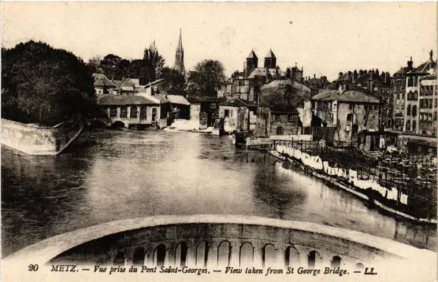 CPA AK METZ - Vue prise du Pont St-GEORGES - View taken from St-George (651061)
