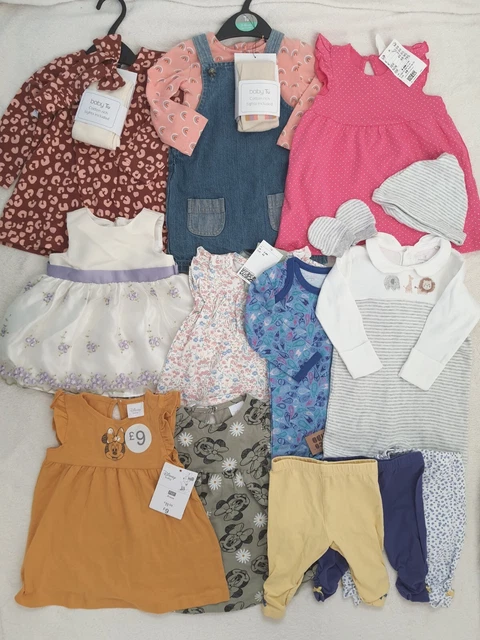 Baby Girls Clothes Bundle 3-6 Months