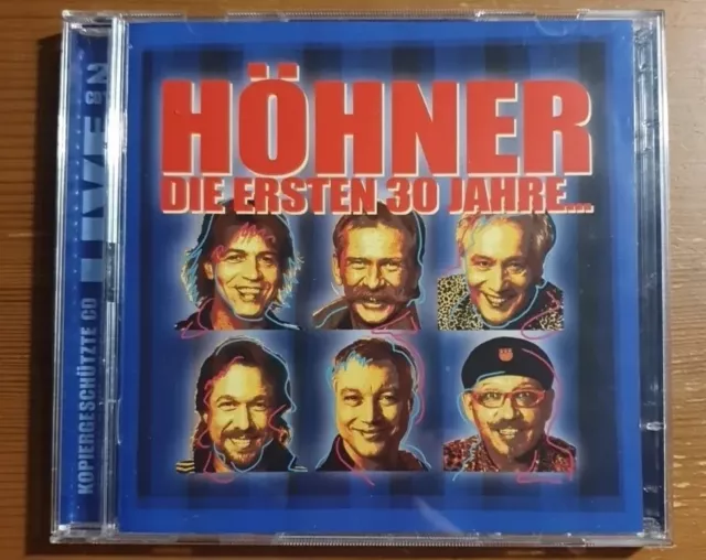 Höhner Die Ersten 30 Jahre  Live Musik Album Mit 2 Cd's